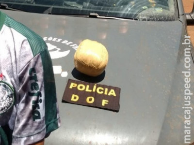 DOF apreende adolescente com entorpecente em ônibus na região de Caarapó