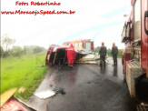 Maracaju/Sidrolândia: Unidade de Resgate do Corpo de Bombeiros de Sidrolândia se envolve em acidente com carreta e um Soldado vem a óbito no local