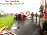 Maracaju/Sidrolândia: Unidade de Resgate do Corpo de Bombeiros de Sidrolândia se envolve em acidente com carreta e um Soldado vem a óbito no local