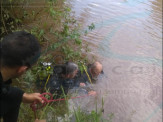 Bombeiros de Maracaju resgatam corpo de homem, após desaparecer nas águas do Rio Vacaria Bombeiros de Maracaju resgatam corpo de homem, após desaparecer nas águas do Rio Vacaria