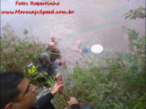 Bombeiros de Maracaju resgatam corpo de homem, após desaparecer nas águas do Rio Vacaria