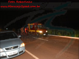 Maracaju: Motociclista faz retorno na contramão em rodovia e se envolve em colisão com caminhonete