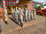 Maracaju: 13º SGB/ Ind. do Corpo de Bombeiros inicia mês de treinamento com tema “Salvamento em Altura”