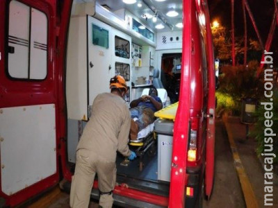 Pneu explode e borracheiro é levado em estado grave para hospital Pneu explode e borracheiro é levado em estado grave para hospital