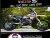 Chefe de equipe da MXF fala em Live sobre a moto 250TS 2020 na sexta, 22 de maio