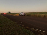 Maracaju: Corpo de Bombeiros atendem acidente de colisão entre veículos na rodovia MS-162