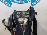 Maracaju: Polícia Militar apreende traficante adolescente de 17 anos, do sexo feminino com 12 tabletes de maconha