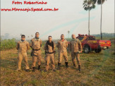 Militares e Voluntários do Corpo de Bombeiros de Maracaju se solidarizam com companheiro que está lutando contra câncer linfático, e demonstram união e companheirismo em bela homenagem
