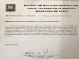 Nota Oficial: Maracaju registra novo Caso Suspeito de COVID-19. Paciente atua na área de saúde Nota Oficial: Maracaju registra novo Caso Suspeito de COVID-19. Paciente atua na área de saúde