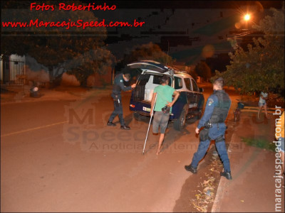 Maracaju: Polícia Militar prende homem em flagrante, após autor quebrar cadeira nas costas de sua mãe de 69 anos idade. Idosa possui problemas de fala e mobilidade devido a ocorrência de AVC