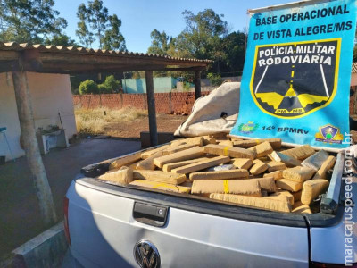 Maracaju: Polícia Militar Rodoviária recupera veículo roubado que transportava quase meia tonelada de drogas