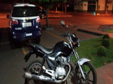 Maracaju: Adolescente empreende fuga de viatura policial, conduzindo motocicleta e é detido após se acidentar bem defronte a Delegacia de Polícia Civil