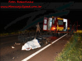Maracaju: Grave acidente com óbito na Rodovia BR-267 ocorrido na noite da quinta-feira (24)