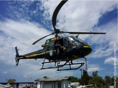 Helicóptero que decolou de Corumbá cai durante combate a fogo no Pantanal