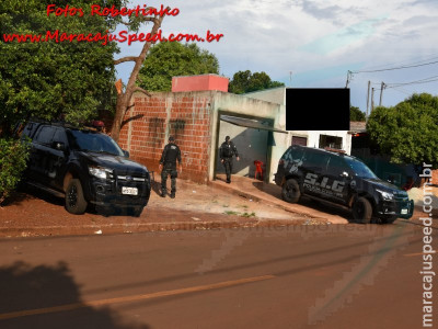 Maracaju: Polícia Civil realiza operação em cumprimento a mandados de busca e apreensão, e quatro pessoas são conduzidas