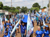 Onda Azul toma conta de Maracaju
