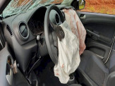 Itaporã: Motorista invade pista contrária e provoca acidente próximo ao distrito de Carumbé