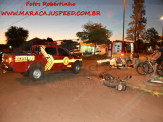 Maracaju: Corpo de Bombeiros atendem ocorrência de colisão entre veículo e motociclistas. Condutor foge sem prestar socorro Maracaju: Corpo de Bombeiros atendem ocorrência de colisão entre veículo e motociclistas. Condutor foge sem prestar socorro