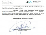 Maracaju: Ministério Público emite nota informando que “Acordo Judicial” sobre reabertura de comércios perdeu sua eficácia Maracaju: Ministério Público emite nota informando que “Acordo Judicial” sobre reabertura de comércios perdeu sua eficácia