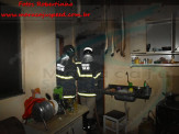 Maracaju: Bombeiros atendem ocorrência de incêndio em residência no Conjunto Ilha Bela 1