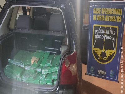 Maracaju: Polícia Militar Rodoviária apreende 155 kg de maconha com mulher que retornava da fronteira
