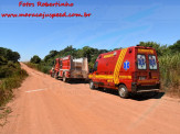 Maracaju: Condutor conduzindo caminhonete Triton na estrada da “Picadinha”, cai em leito do Córrego Sete Volta