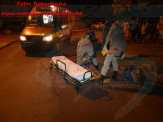 Maracaju: Mulher enfurecida por estar tendo uma "DR" com seu marido, joga motocicleta contra caçamba de entulho na Vila Margarida Maracaju: Mulher enfurecida por estar tendo uma "DR" com seu marido, joga motocicleta contra caçamba de entulho na Vila Margarida