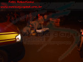 Maracaju: Mulher enfurecida por estar tendo uma "DR" com seu marido, joga motocicleta contra caçamba de entulho na Vila Margarida Maracaju: Mulher enfurecida por estar tendo uma "DR" com seu marido, joga motocicleta contra caçamba de entulho na Vila Margarida