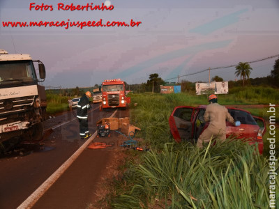 Maracaju: Jovem condutor que foi retirado com vida de ferragens de veículo, faleceu em unidade médica na capital Campo Grande
