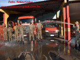 13º Subgrupamento de Bombeiros Militar Independente em Maracaju recebeu nesta segunda-feira (24), seis soldados recém formados do concurso do Corpo de Bombeiros realizado em 2018