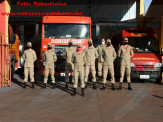 13º Subgrupamento de Bombeiros Militar Independente em Maracaju recebeu nesta segunda-feira (24), seis soldados recém formados do concurso do Corpo de Bombeiros realizado em 2018 13º Subgrupamento de Bombeiros Militar Independente em Maracaju recebeu nesta segunda-feira (24), seis soldados recém formados do concurso do Corpo de Bombeiros realizado em 2018