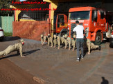 13º Subgrupamento de Bombeiros Militar Independente em Maracaju recebeu nesta segunda-feira (24), seis soldados recém formados do concurso do Corpo de Bombeiros realizado em 2018