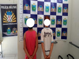 Maracaju: Polícia Militar recupera objetos furtados em loja de confecções, e identifica dupla de apenas 14 anos de idade, que confessaram serem os autores do furto