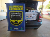 Maracaju: Veículo com 700 pacotes de cigarros é apreendido pela PMRv Maracaju: Veículo com 700 pacotes de cigarros é apreendido pela PMRv