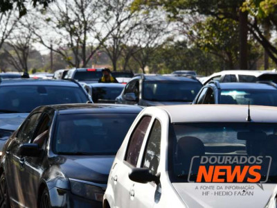 Dose 2 da AstraZeneca será aplicada no drive entre hoje e amanhã Dose 2 da AstraZeneca será aplicada no drive entre hoje e amanhã