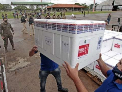Sem novas remessas, prefeitura vacina apenas 2ª dose hoje em Campo Grande Sem novas remessas, prefeitura vacina apenas 2ª dose hoje em Campo Grande