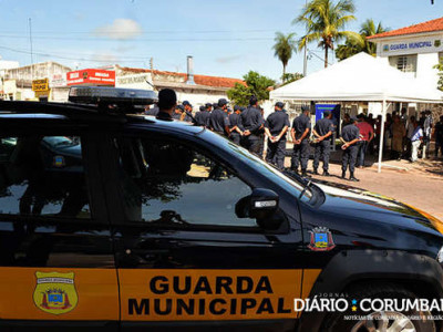 Guarda municipal se machuca em perseguição a bandidos em Corumbá Guarda municipal se machuca em perseguição a bandidos em Corumbá