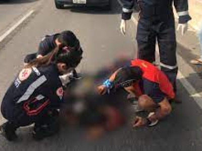 Homem morre no hospital depois de ser atropelado na área central Homem morre no hospital depois de ser atropelado na área central