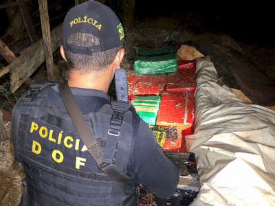 Mais de 670 quilos de drogas foram apreendidos pelo DOF em Douradina