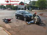 Maracaju: Bombeiros atendem ocorrência de acidente de trânsito a 80 metros do Pronto Socorro