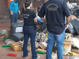 Maracaju: Polícia Civil em parceria com Vigilância Sanitária, incineram mais de 5 toneladas de entorpecentes