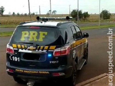 Motorista é flagrado pela PRF com veículo adulterado e registro de furto Motorista é flagrado pela PRF com veículo adulterado e registro de furto