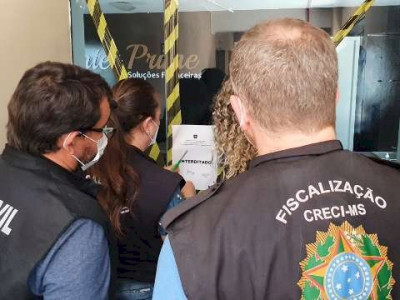 Operação contra fraude continua e mais uma empresa de consórcio é interditada Operação contra fraude continua e mais uma empresa de consórcio é interditada