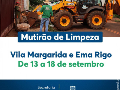 Prefeitura de Maracaju iniciou nesta segunda-feira "Mutirão da Limpeza", e destinará para os bairros caçambas para descarte de entulhos