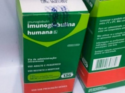 Procuradoria vai à Justiça para regularizar fornecimento de imunoglobulina no SUS 