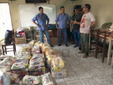 Rotary Club de Maracaju distribuiu cestas básicas para grupos que atendem comunidades carentes do município
