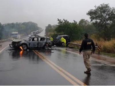 Identificado outra vítima fatal de acidente que matou PRF na BR-163 Identificado outra vítima fatal de acidente que matou PRF na BR-163
