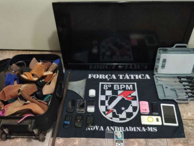 Jovem com extensa ficha criminal é preso com droga, arma e celulares Jovem com extensa ficha criminal é preso com droga, arma e celulares