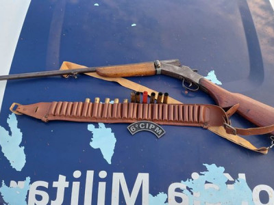 Polícia prende homem por disparos de arma de fogo próximo ao assentamento Polícia prende homem por disparos de arma de fogo próximo ao assentamento