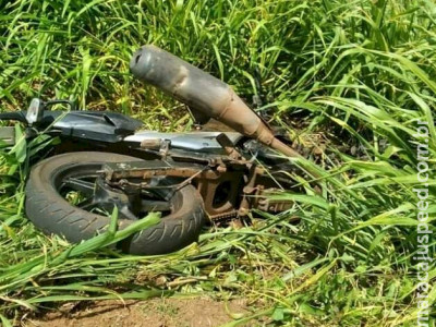  Acidente com picape mata motociclista e deixa mulher em estado grave entre Chapadão do Sul e Costa Rica 